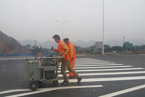 郑州惠济区交通标线施工技术过硬兆基交通雨山